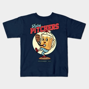 Relief Pitcher Kids T-Shirt